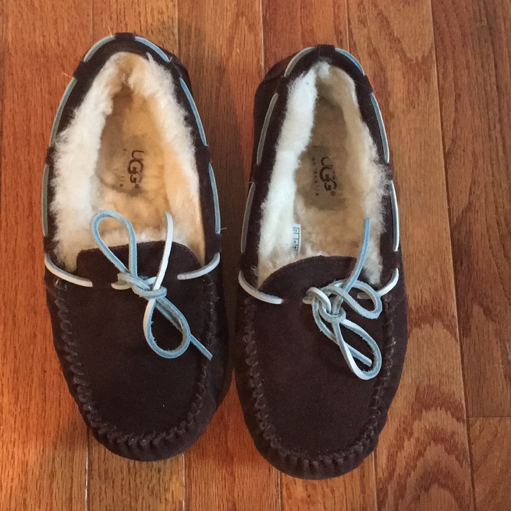 UGG moccasins worn once